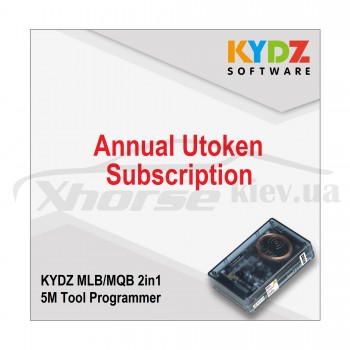 Підписка на безлімітне річне використання прибору KYDZ MLB/MQB 2in1 5M Tool (Utokens)